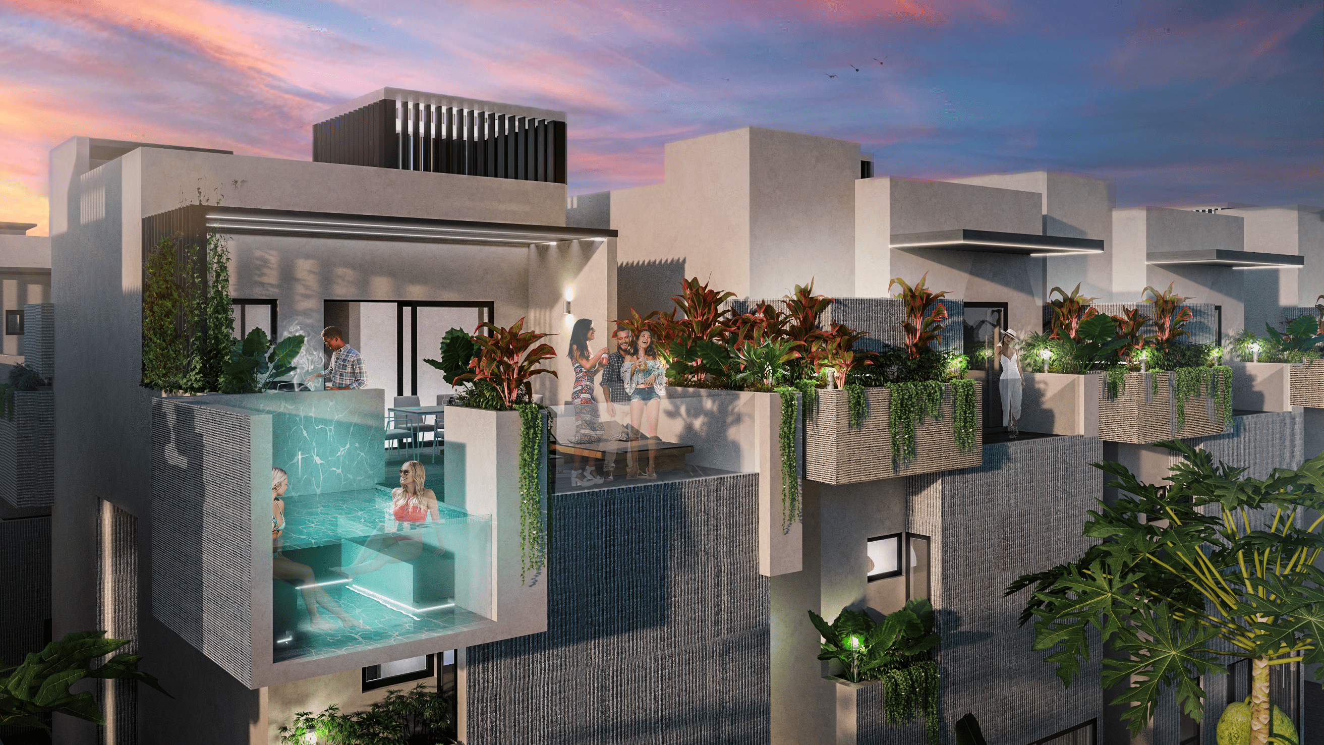 Villa en venta en Selvazama, Tulum | 3 recámaras | Comunidad wellness cerca de la playa